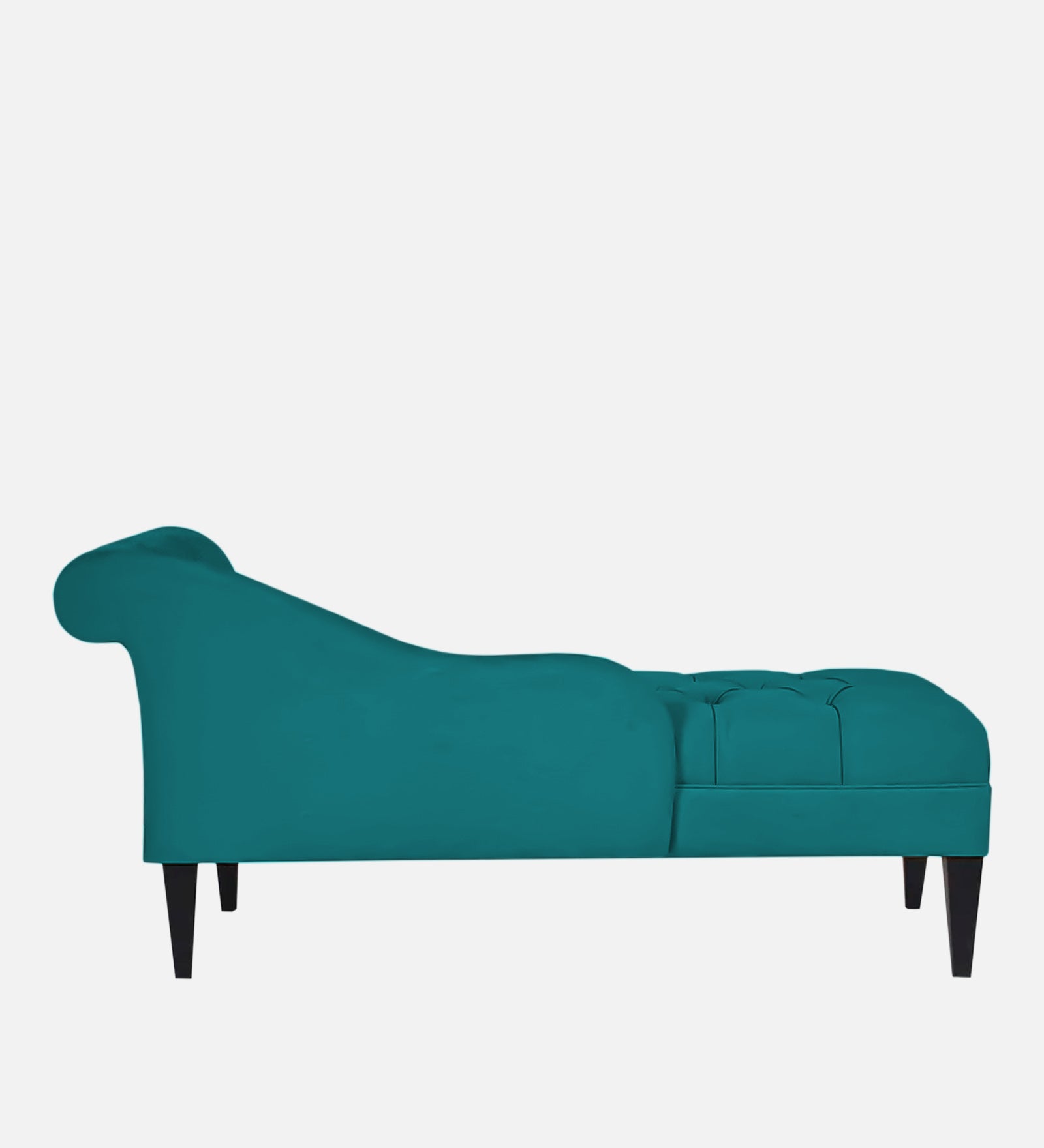 Adria Fabric LHS Chaise Lounger In Sea Green Colour - Febonic Living