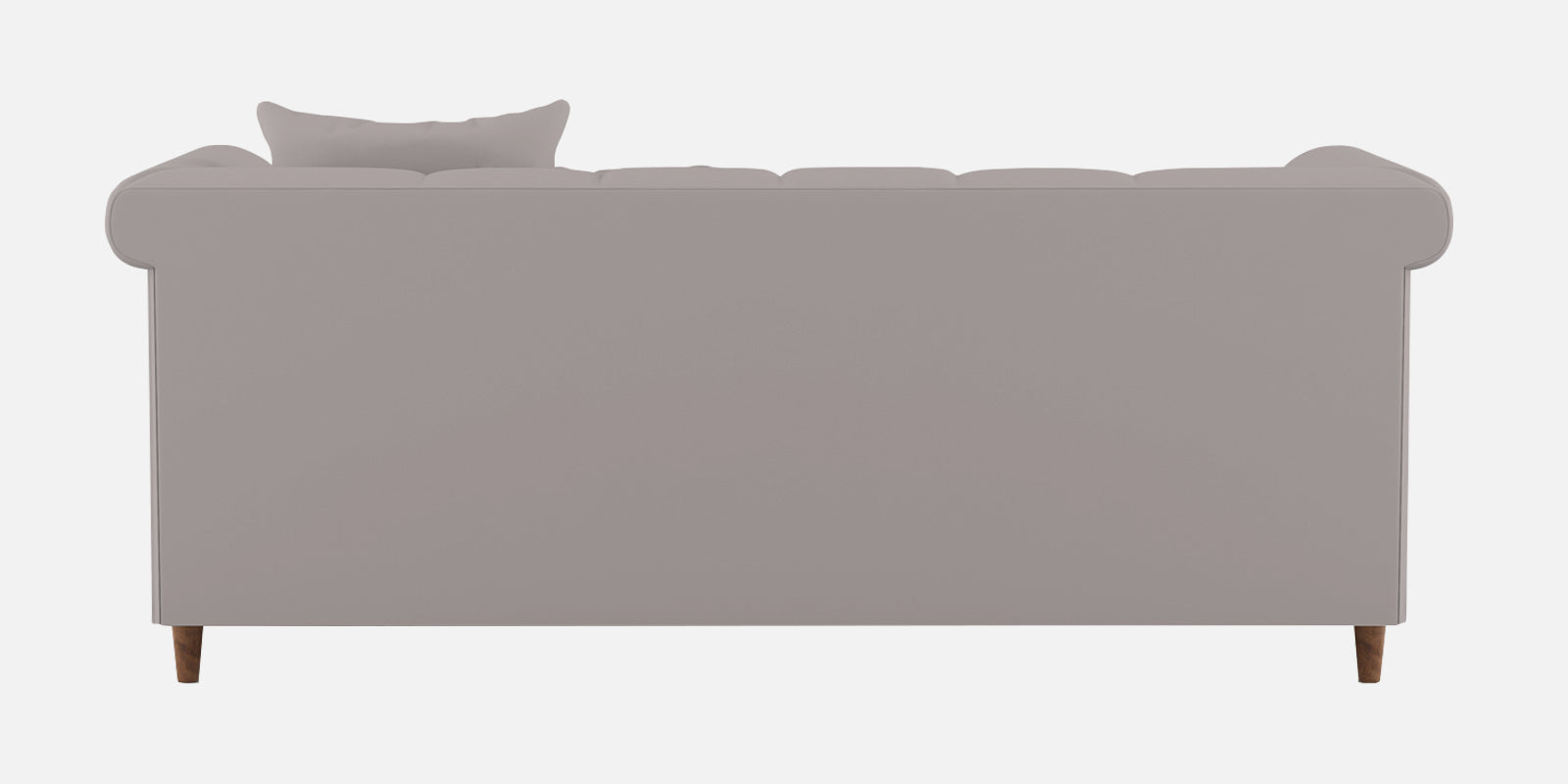 Rubi Velvet 3 Seater Sofa In Pearl Grey Colour - Febonic Living