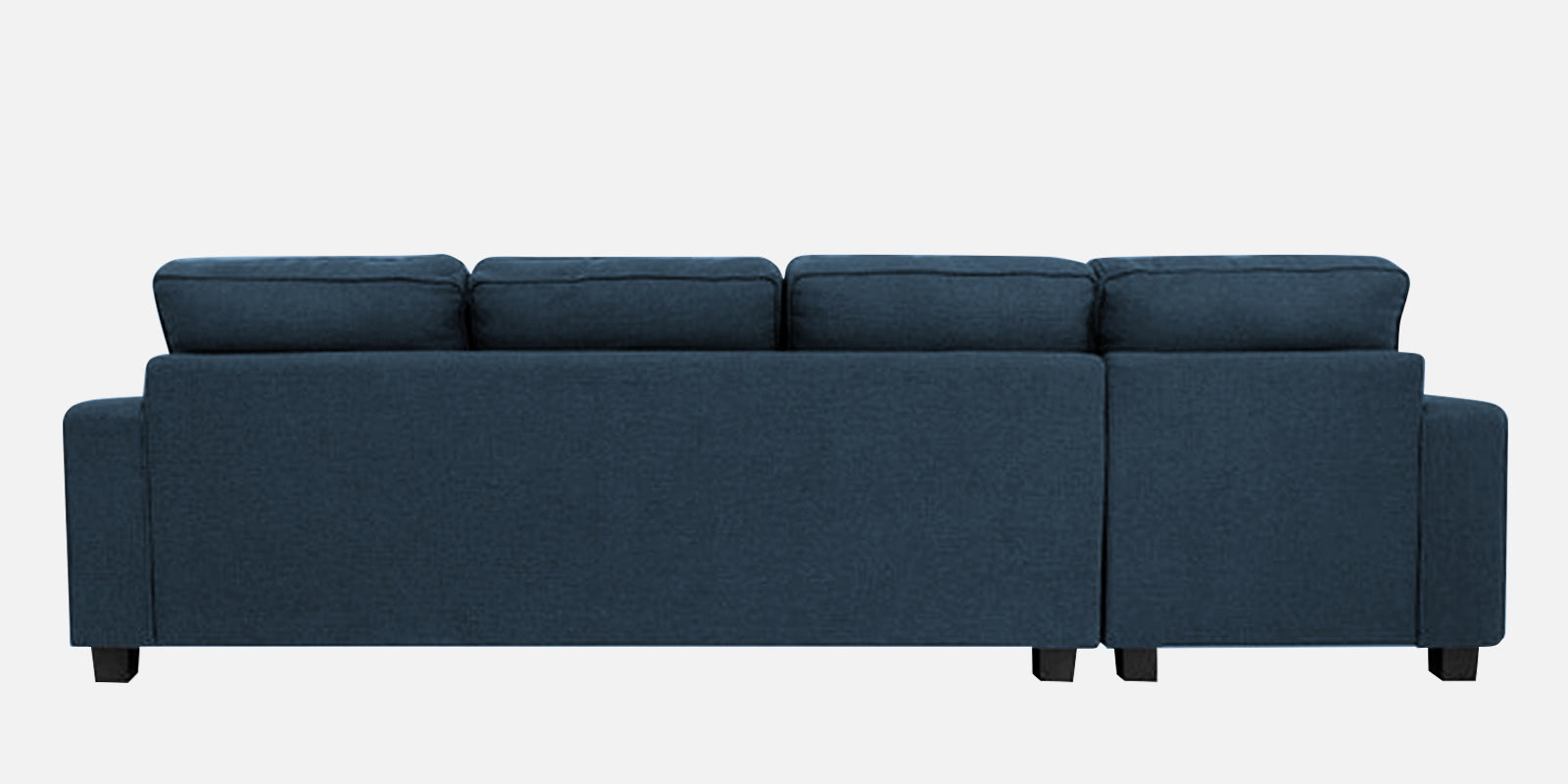 Ladybug Fabric LHS Sectional Sofa (3+Lounger) In Light Blue Colour - Febonic Living