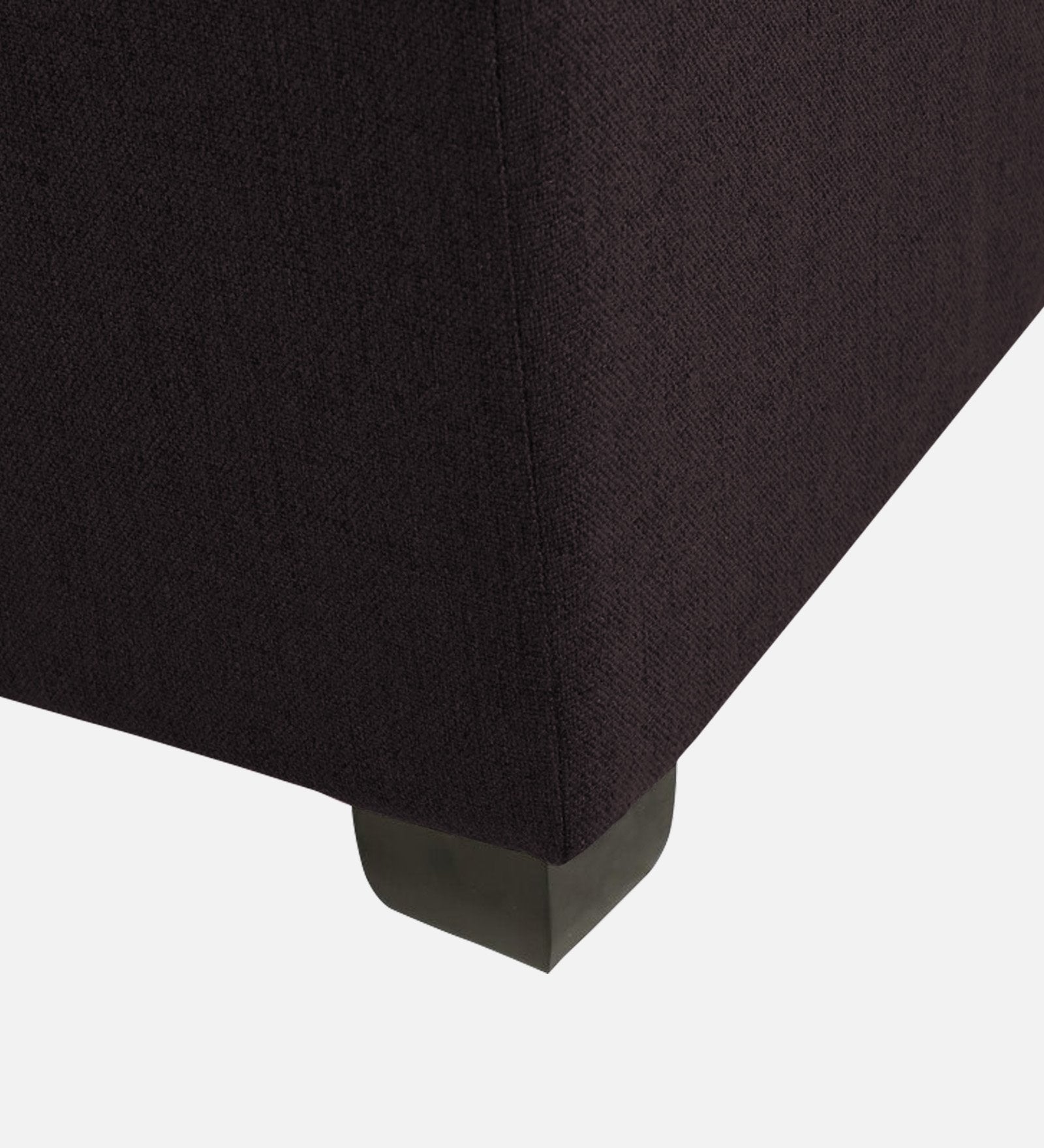 Balkan Fabric Pouffe In Cara Brown Colour - Febonic Living