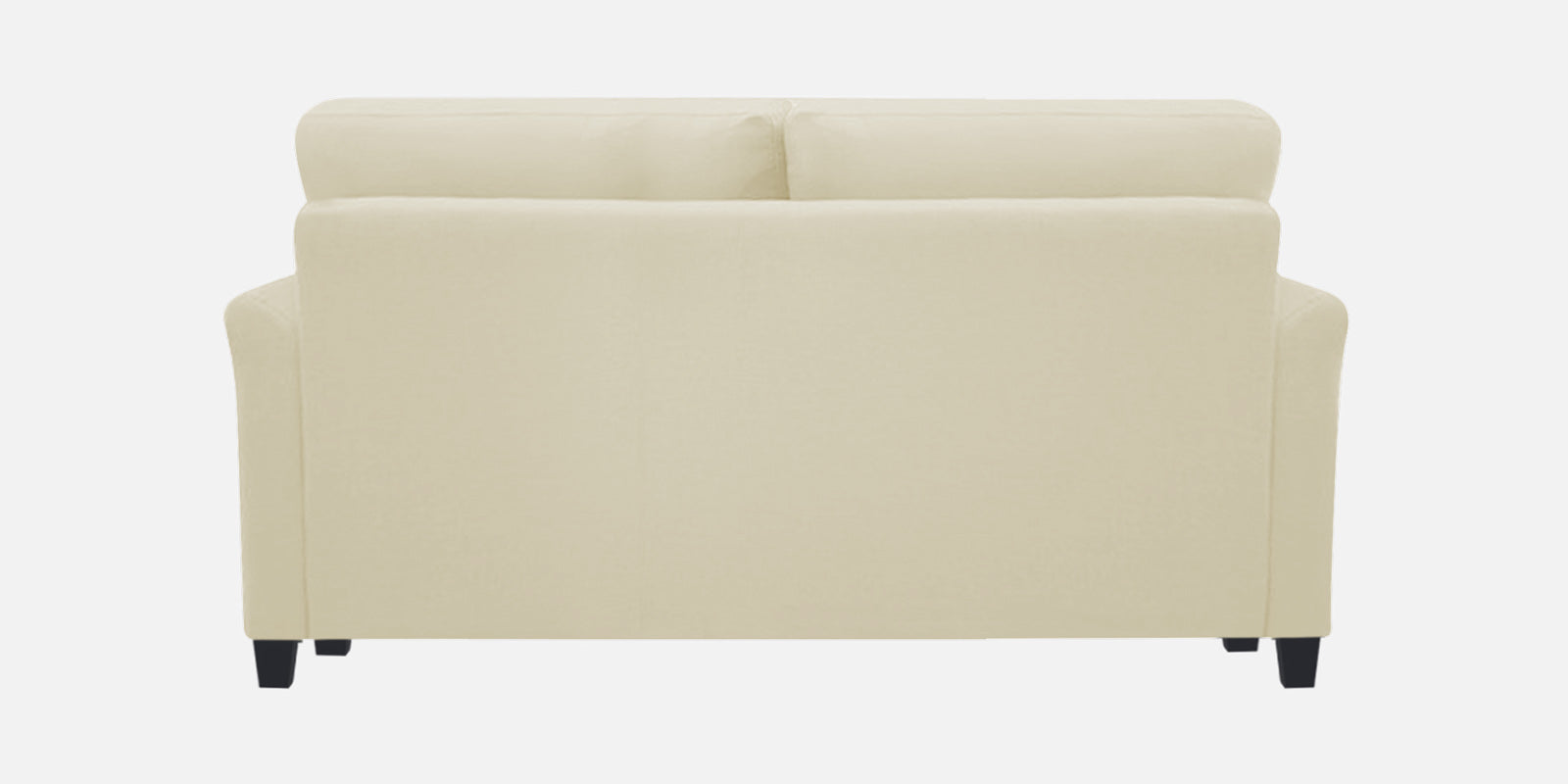 Daroo Velvet 2 Seater Sofa In Warm White Colour - Febonic Living