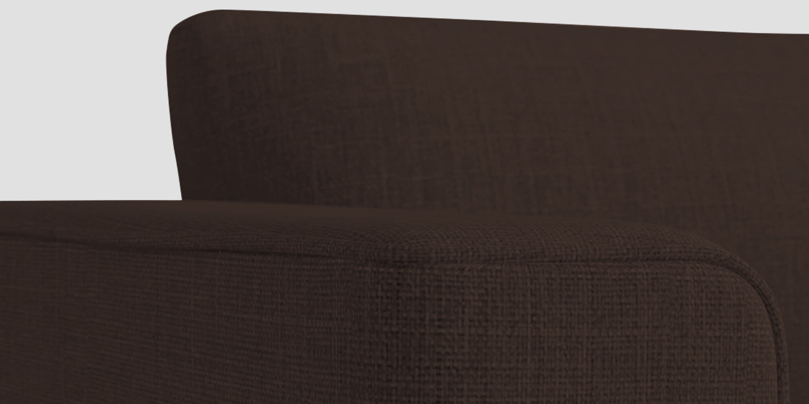 Kenia Fabric 2 Seater Foldable Sofa Cum Bed In Coffee Brown Colour - Febonic Living