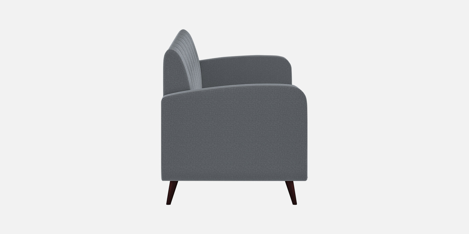 Wiki Velvet 3 Seater Sofa In Pubble Grey Colour - Febonic Living