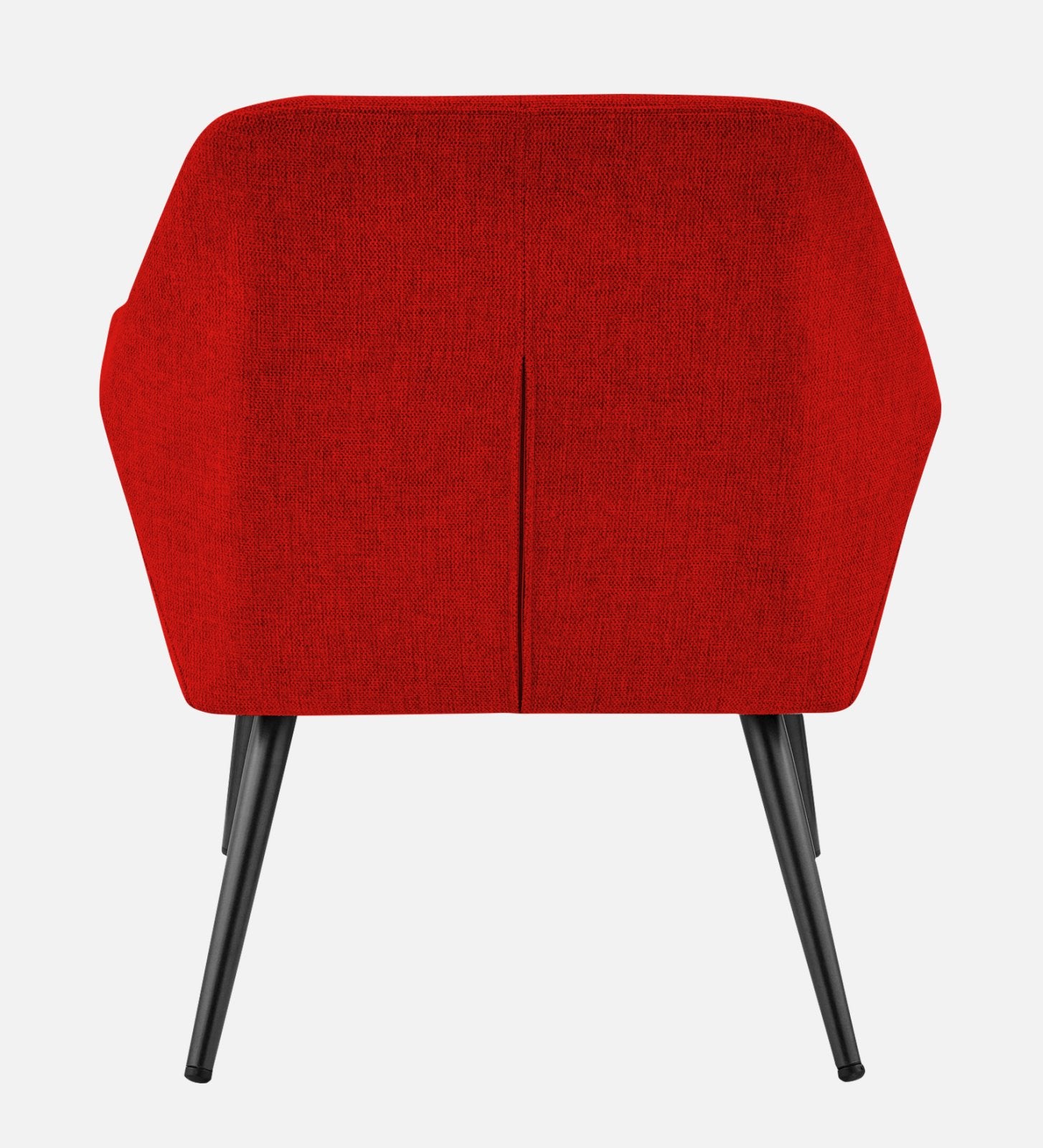 Bella Fabric Arm Chair In Ruby Red Colour - Febonic Living