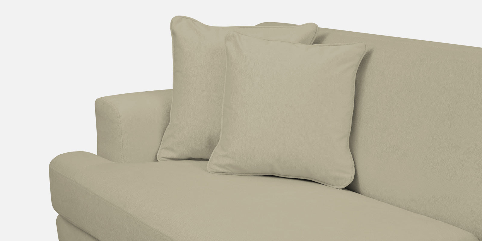 Woody Fabric 2 Seater Sofa In Carnival Beige Colour - Febonic Living