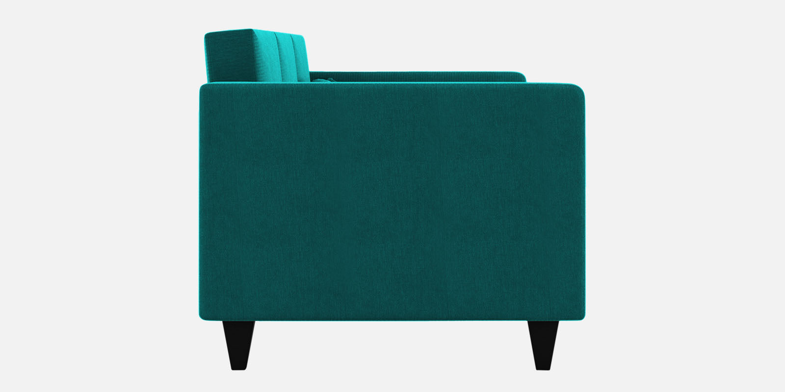 Nipul Fabric 3 Seater Sofa In Sea Green Colour - Febonic Living
