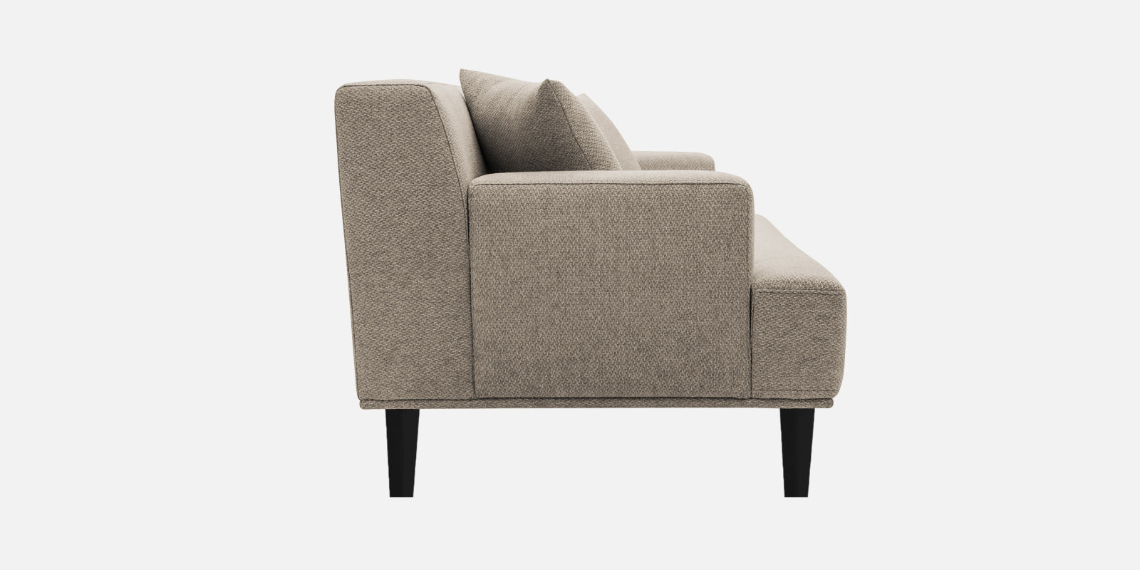 Cobby Fabric 3 Seater Sofa In Khaki Beige Colour - Febonic Living