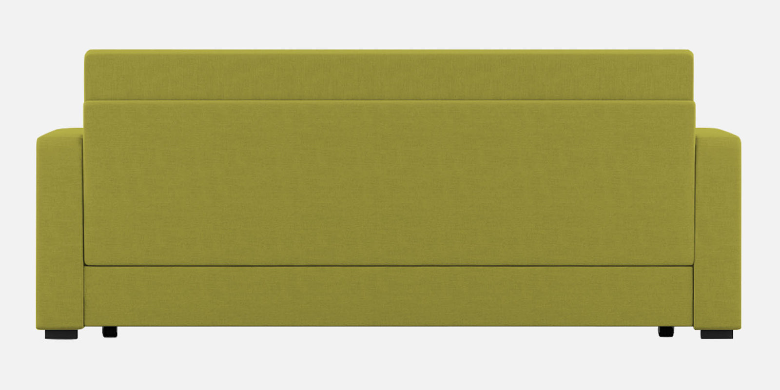 Calra Fabric 3 Seater Pull Out Sofa Cum Bed In Parrot Green Colour With Storage - Febonic Living