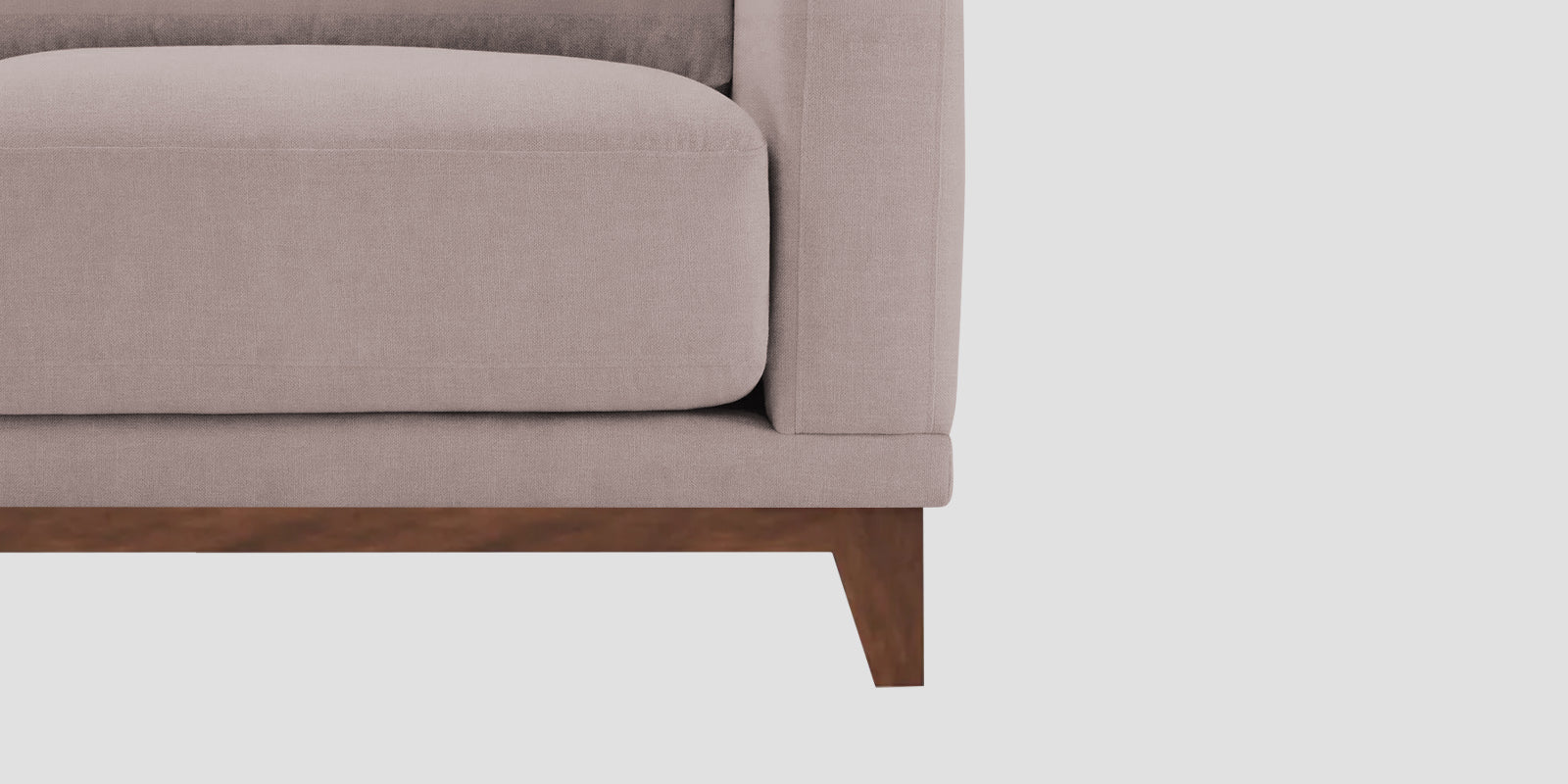 Esha Fabric 2 Seater Sofa In Almond Beige Colour - Febonic Living