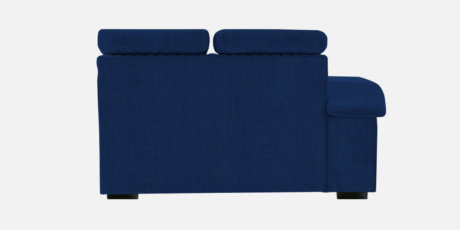 Draco Fabric 6 Seater Corner Sofa In Royal Blue Colour