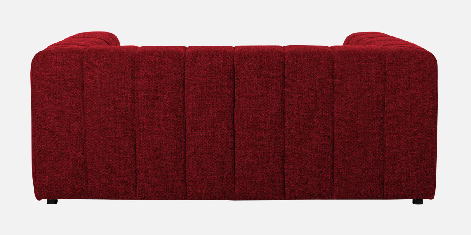 Lara Fabric 2 Seater Sofa In Blood Maroon Colour - Febonic Living
