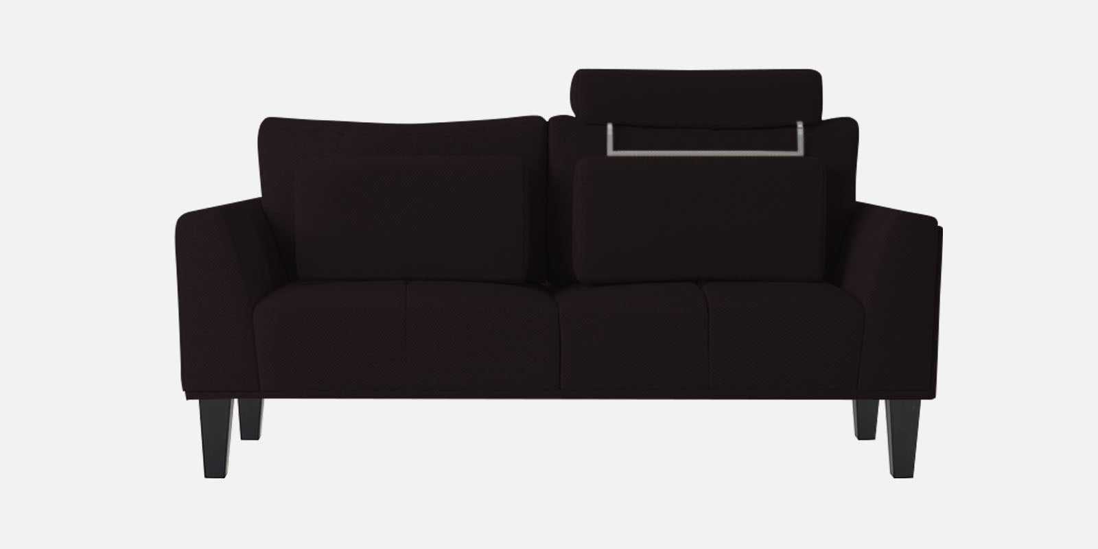 Como Fabric 2 Seater Sofa in Cara Brown Colour