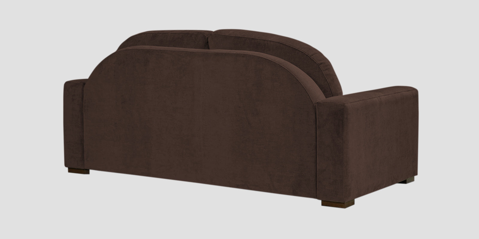 Dara Fabric 2 Seater Sofa In Coffee Brown Colour - Febonic Living