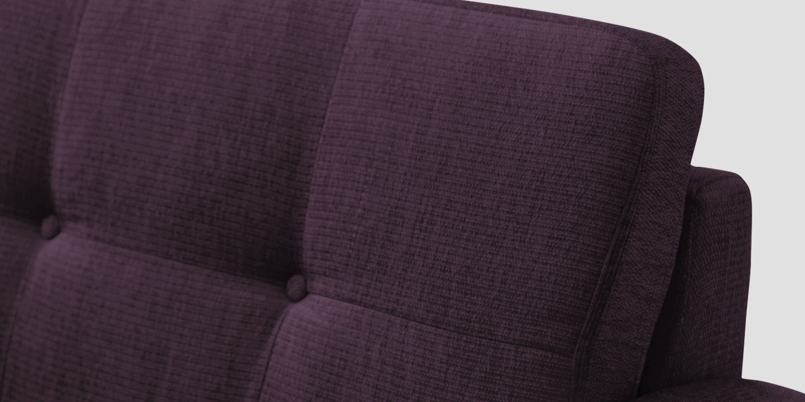 Noha Fabric 2 Seater Sofa In Greek Purple Colour - Febonic Living