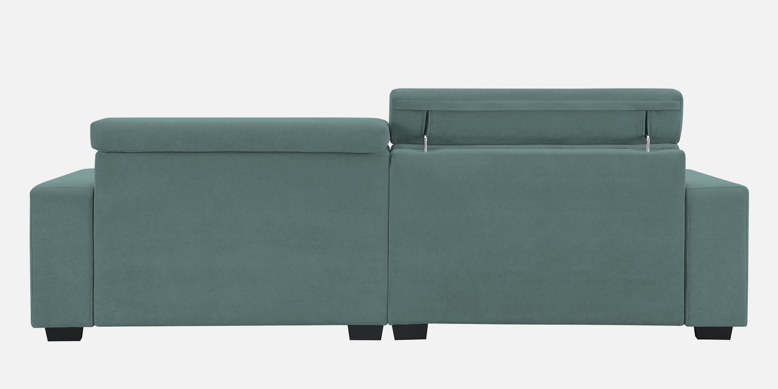 Hiro Fabric 3 Seater Sofa In Pista Green Colour - Febonic Living