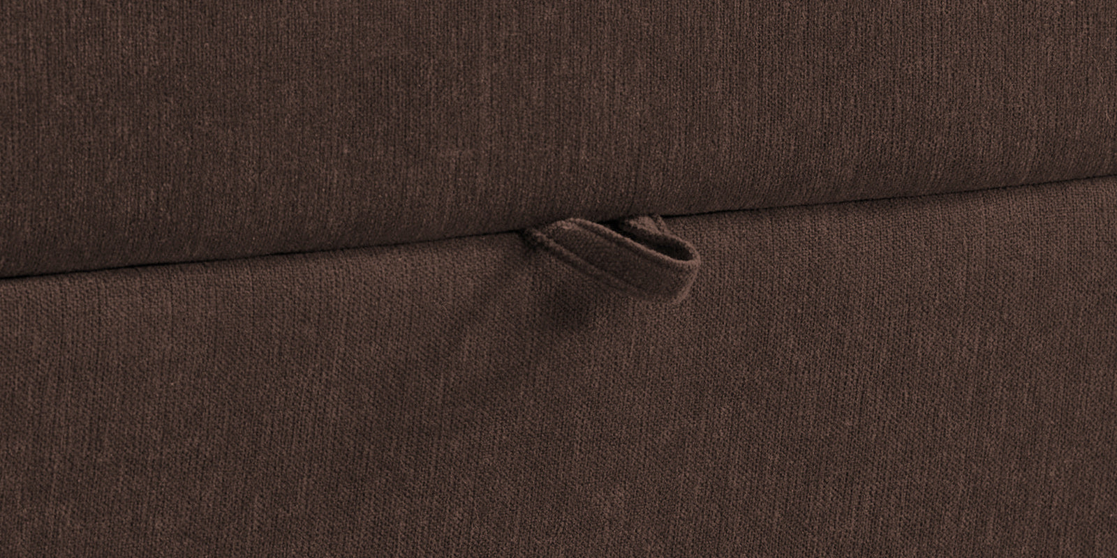 Kara Fabric 3 Seater Pull Out Sofa Cum Bed In Coffee Brown Colour - Febonic Living