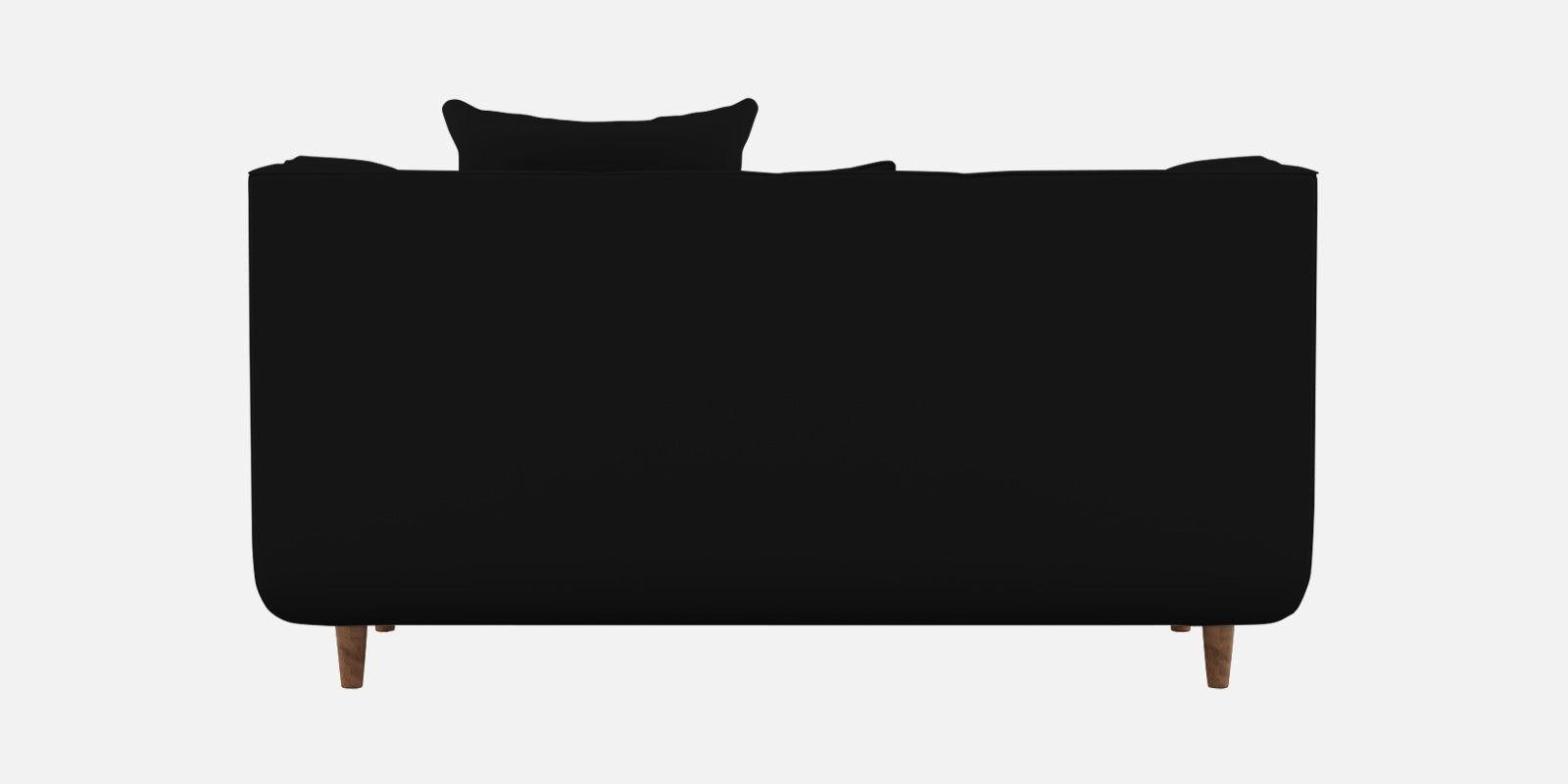 Sumo Velvet 2 Seater Sofa In Adam Black Colour - Febonic Living