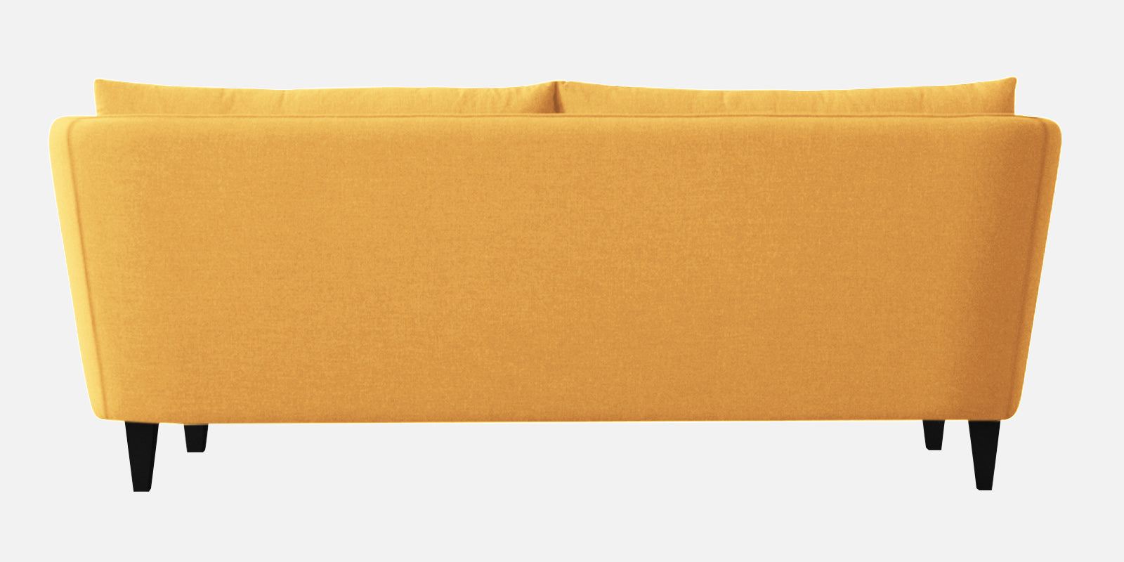 Norway Velvet 3 Seater Sofa In Turmeric Yellow Colour - Febonic Living
