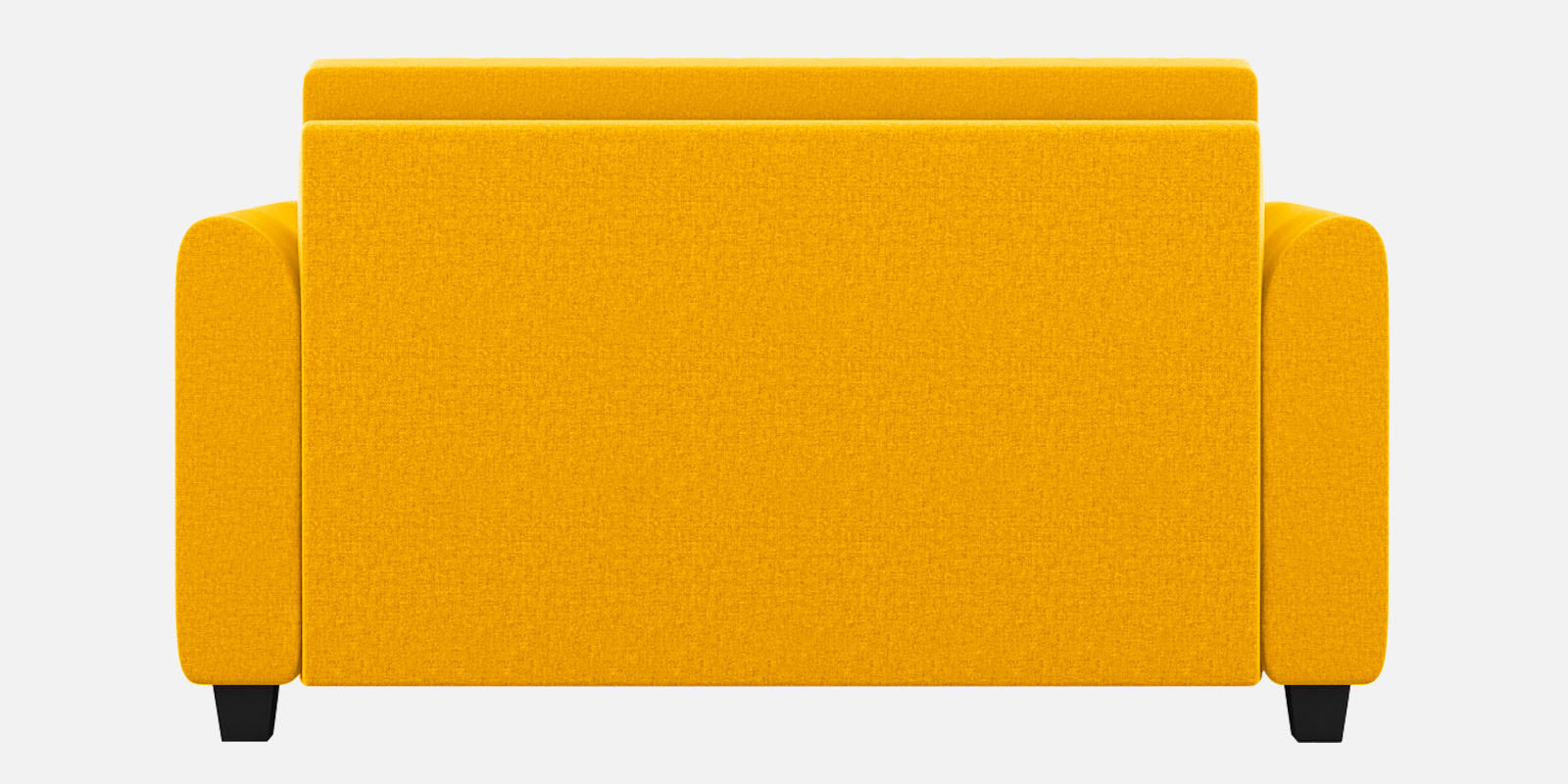 Cosmic Fabric 2 Seater Sofa In Bold Yellow Colour - Febonic Living