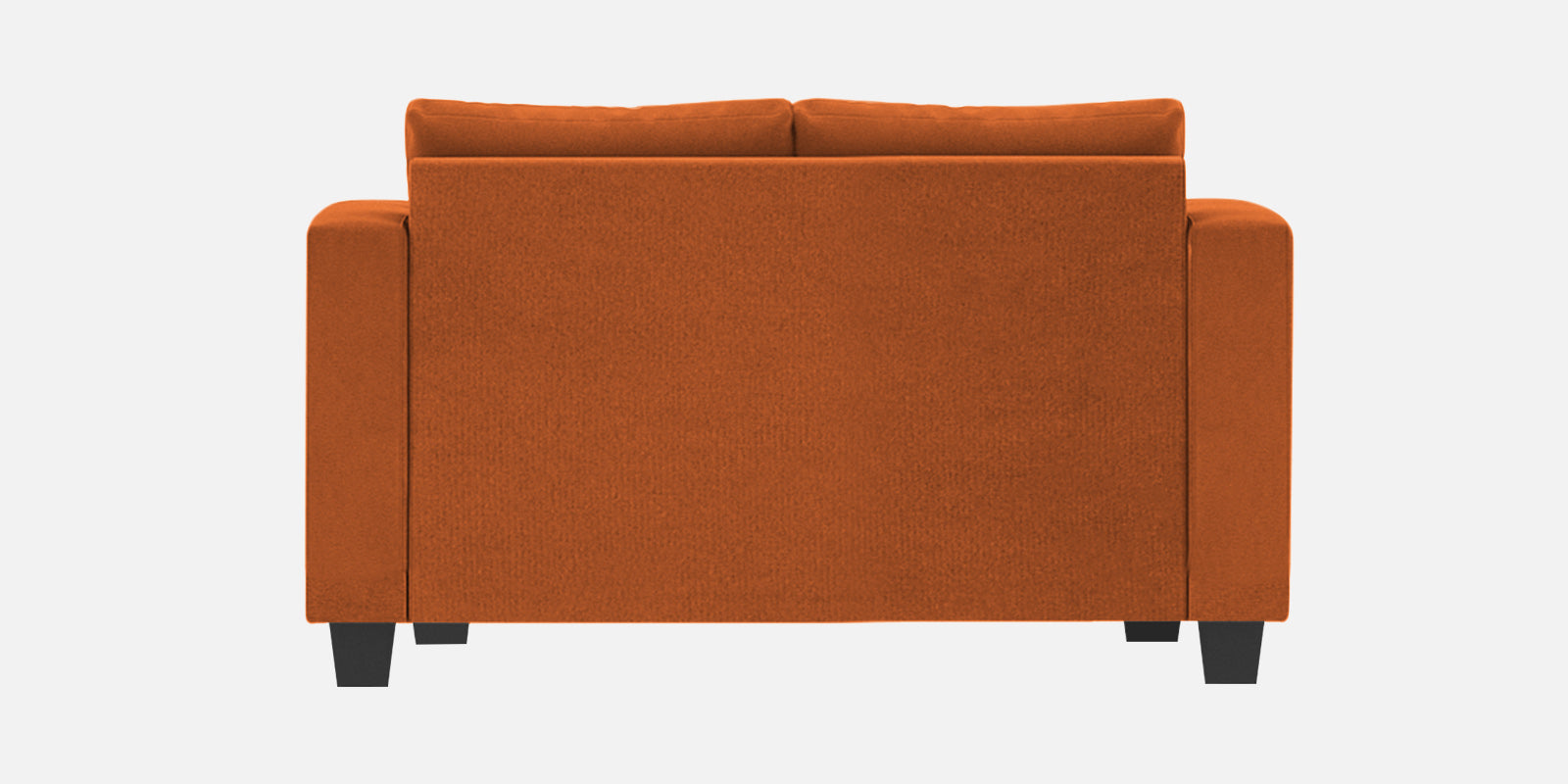 Nabi Fabric 2 Seater Sofa In Vivid Orange Colour - Febonic Living