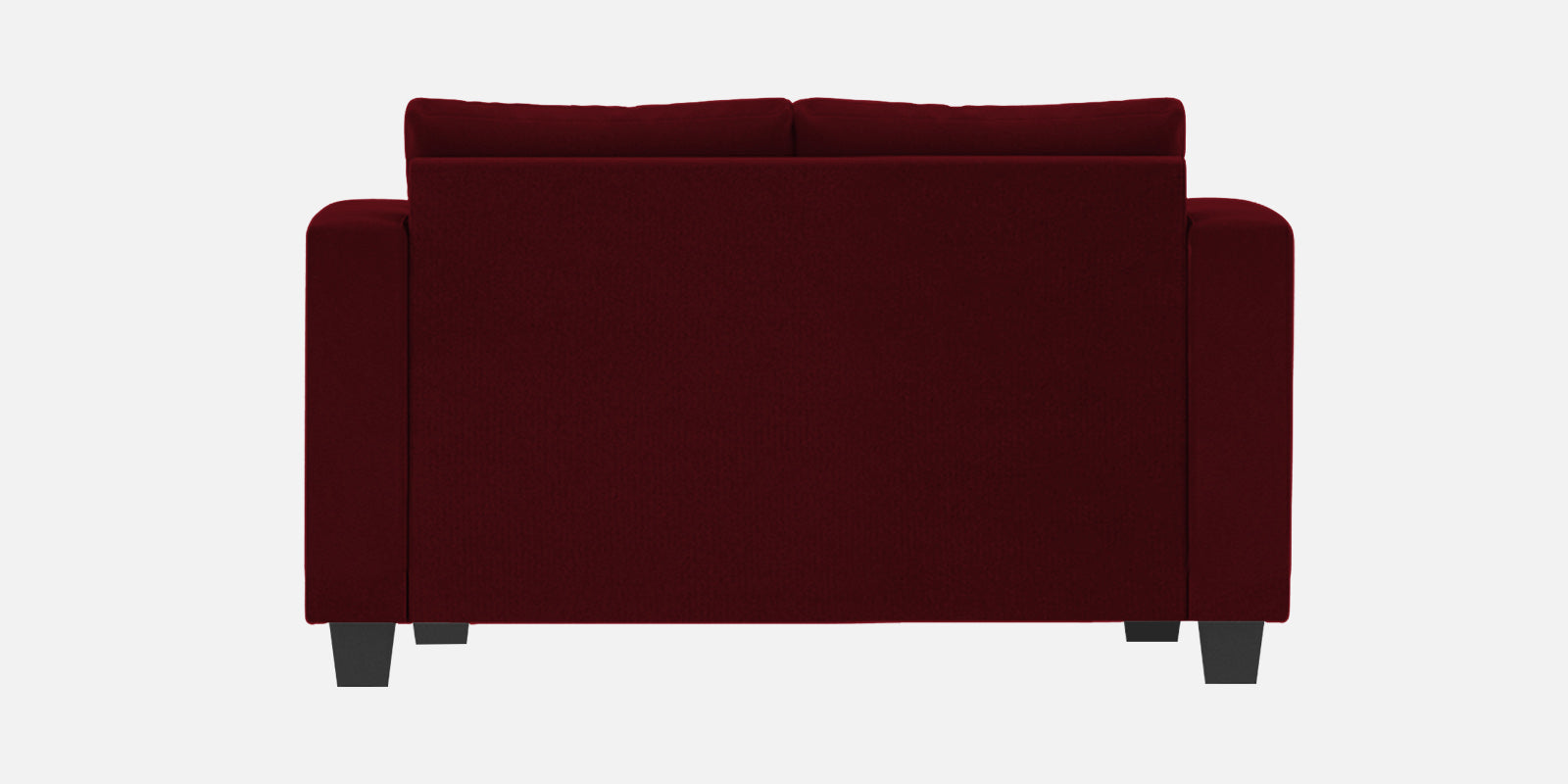 Nabi Fabric 2 Seater Sofa In Ruby Red Colour - Febonic Living