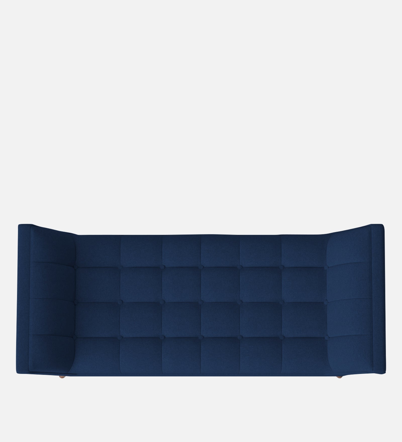 Cartes Velvet Bench In Imperial Blue Colour - Febonic Living
