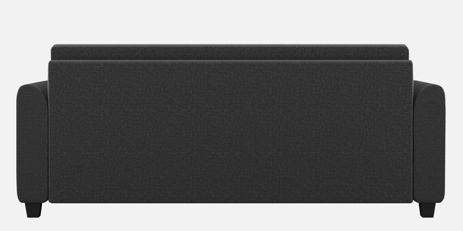 Cosmic Fabric 3 Seater Sofa In Charcoal Grey Colour - Febonic Living