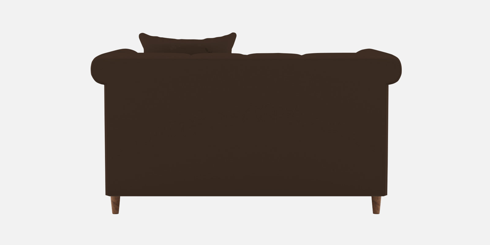 Rubi Velvet 2 Seater Sofa In Chocolate Brown Colour - Febonic Living