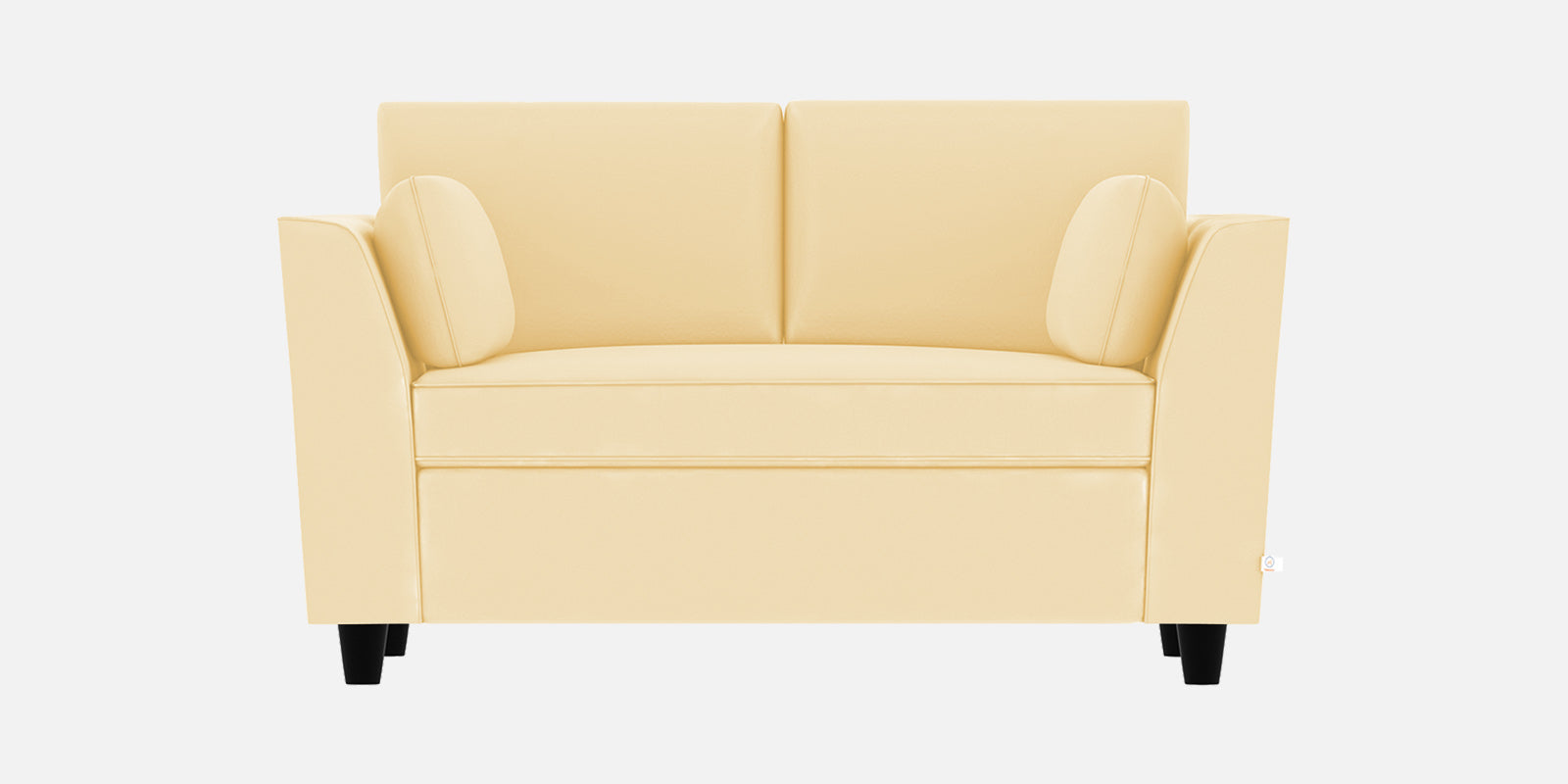 Bristo Velvet 2 Seater Sofa In Sandy Beige Colour With Storage - Febonic Living
