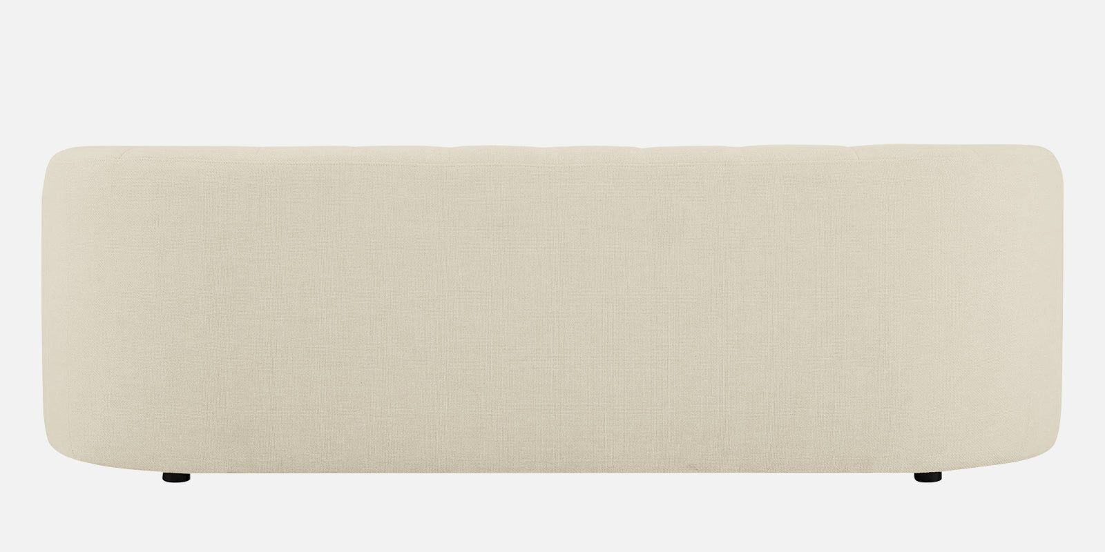 Mara Fabric 3 Seater Sofa In Ivory Cream Colour - Febonic Living