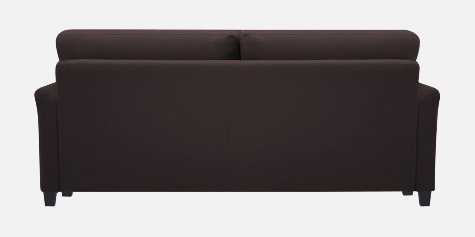 Daroo Velvet 3 Seater Sofa In Mocha Brown Colour - Febonic Living