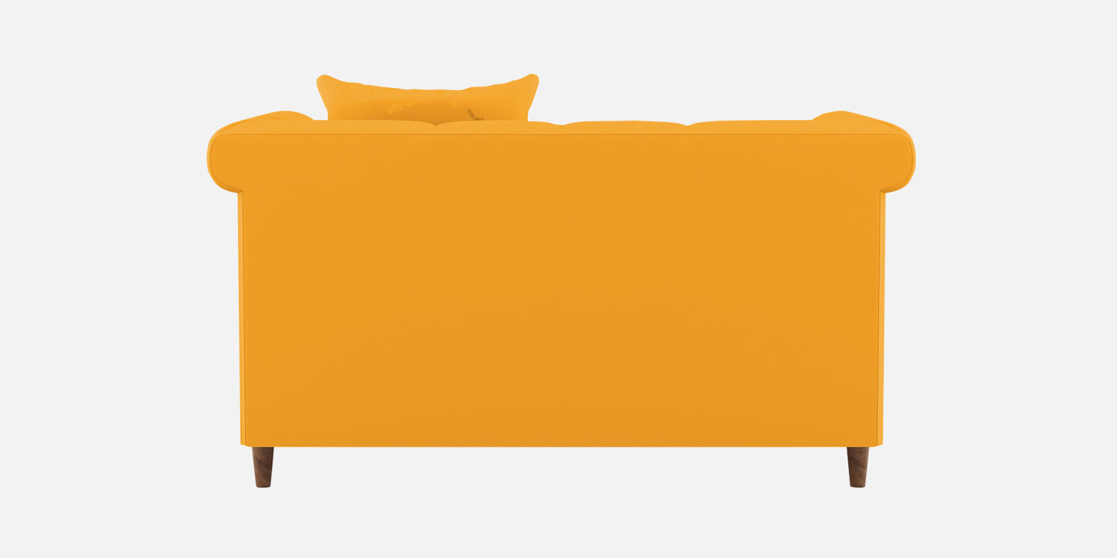 Rubi Velvet 2 Seater Sofa In Safforn Yellow Colour - Febonic Living