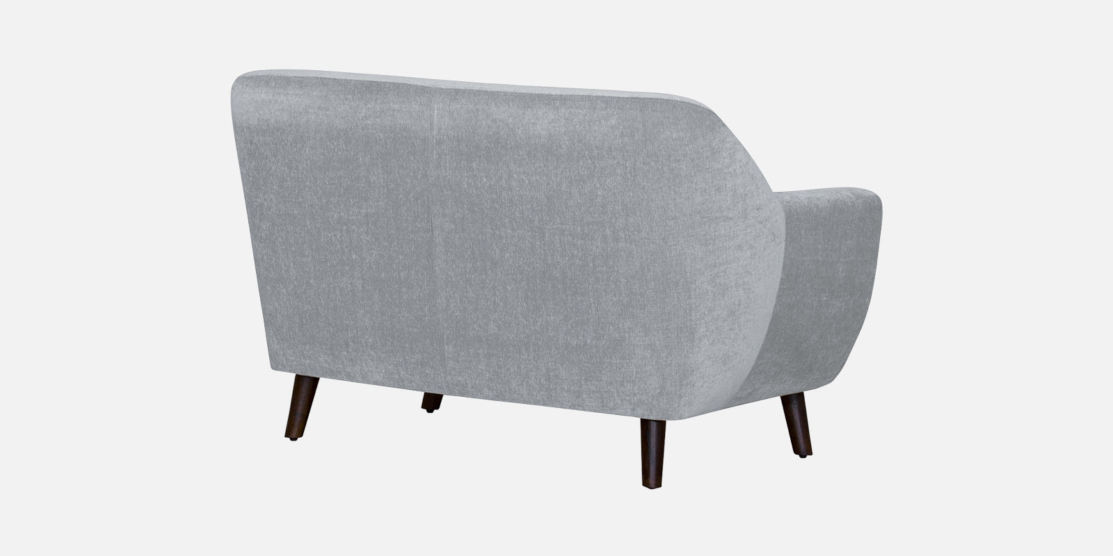 German Fabric 2 Seater Sofa In Coin Grey Colour - Febonic Living