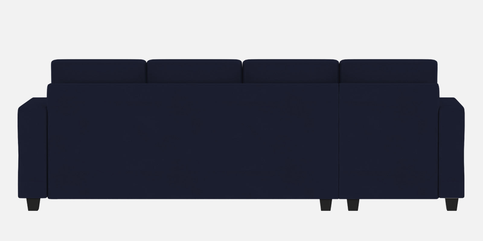 Nabi Fabric RHS Sectional Sofa (3+Lounger) In Royal Blue Colour - Febonic Living