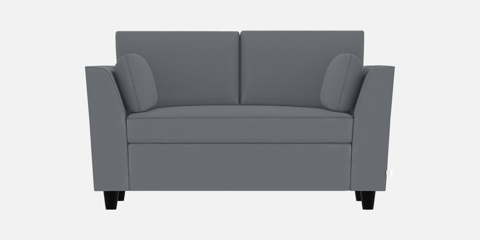 Bristo Velvet 2 Seater Sofa In Pubble Grey Colour With Storage - Febonic Living