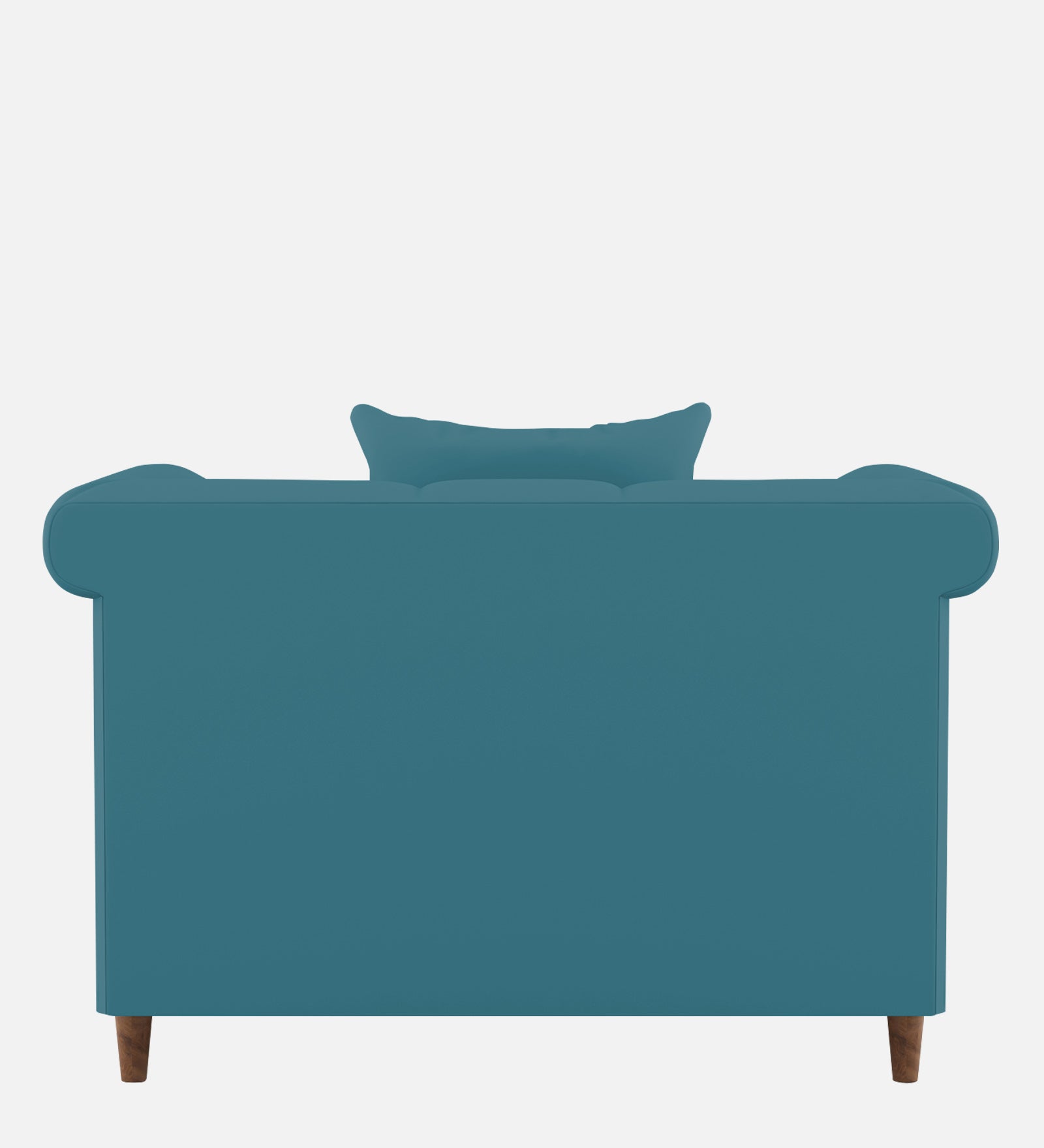 Rubi Velvet 1 Seater Sofa In Aqua Blue Colour - Febonic Living