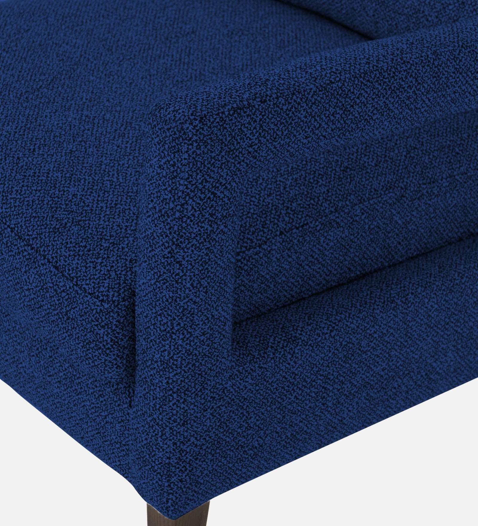 Olsen Fabric Arm Chair In Royal Blue Colour - Febonic Living