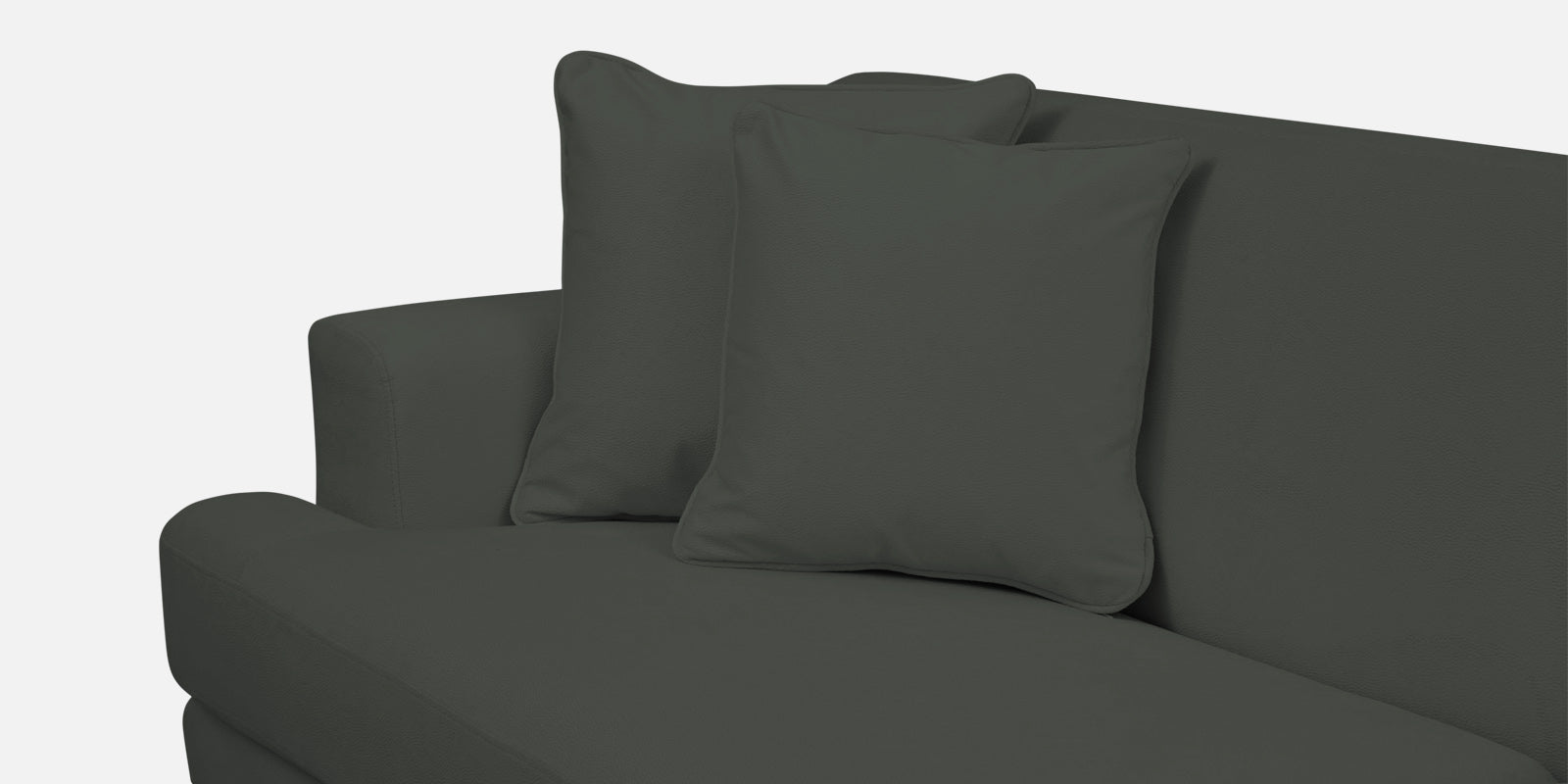 Woody Fabric 2 Seater Sofa In I-Land Green Colour - Febonic Living