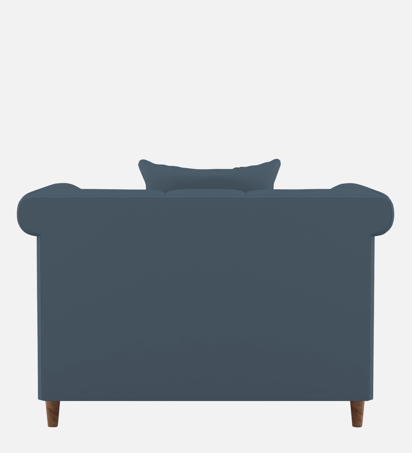 Rubi Velvet 1 Seater Sofa In Oxford Blue Colour - Febonic Living