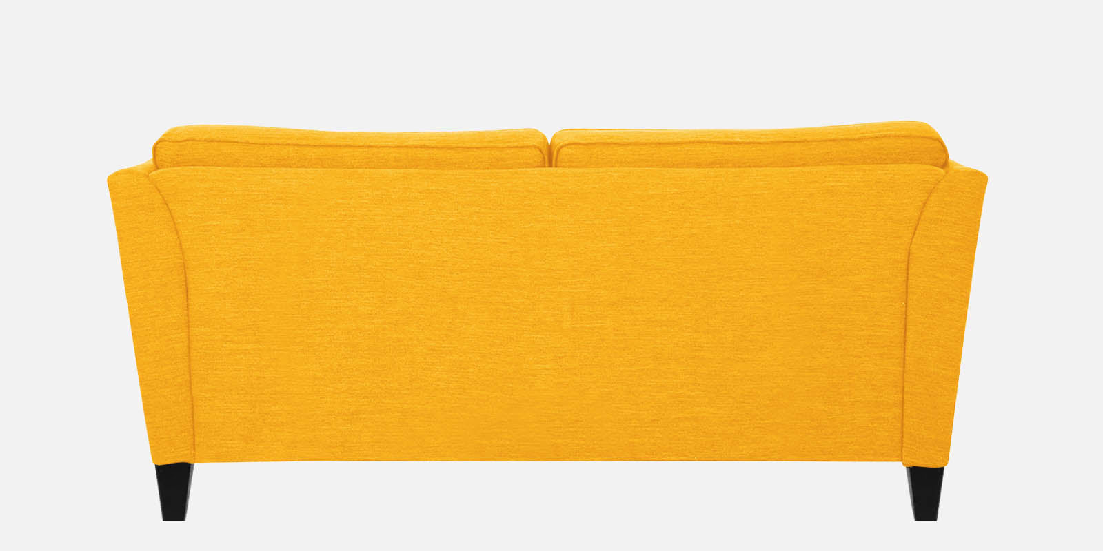 Nigar Fabric 2 Seater Sofa in Bold Yellow Colour