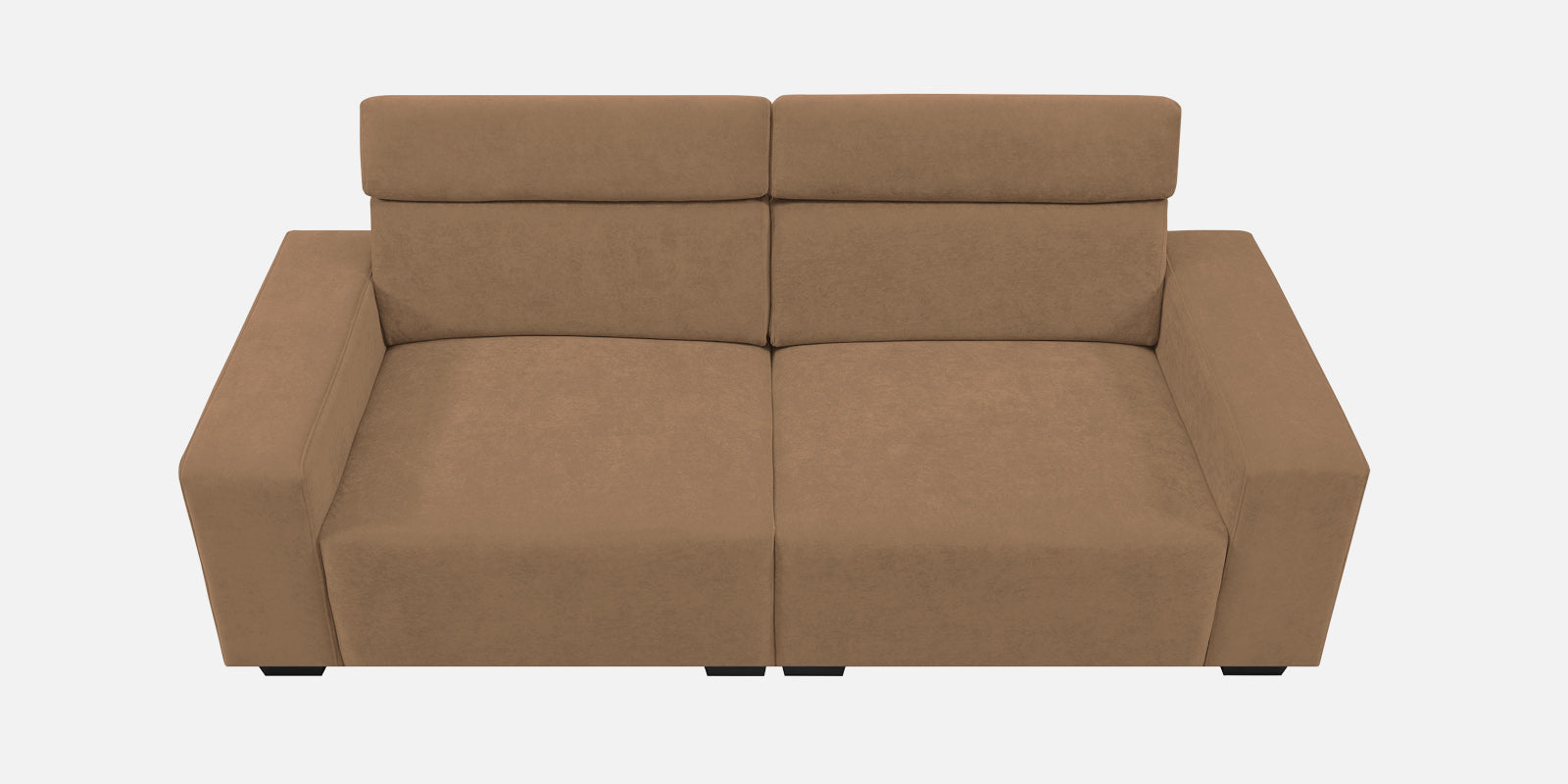 Hiro Fabric 2 Seater Sofa In Dusty peach Colour - Febonic Living