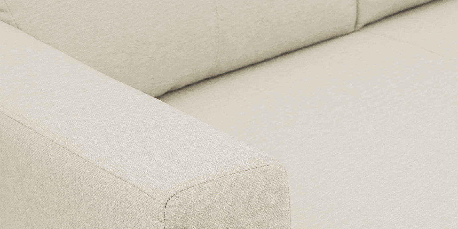 Honor Fabric 2 Seater Sofa In Maple Cream Colour - Febonic Living