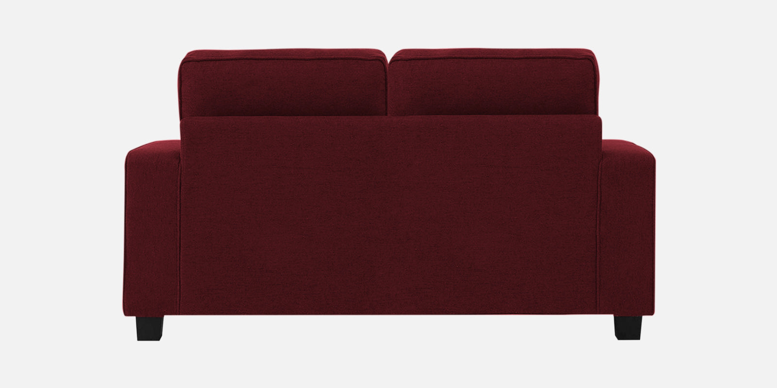 Ladybug Fabric 2 Seater Sofa In Blood Maroon Colour - Febonic Living