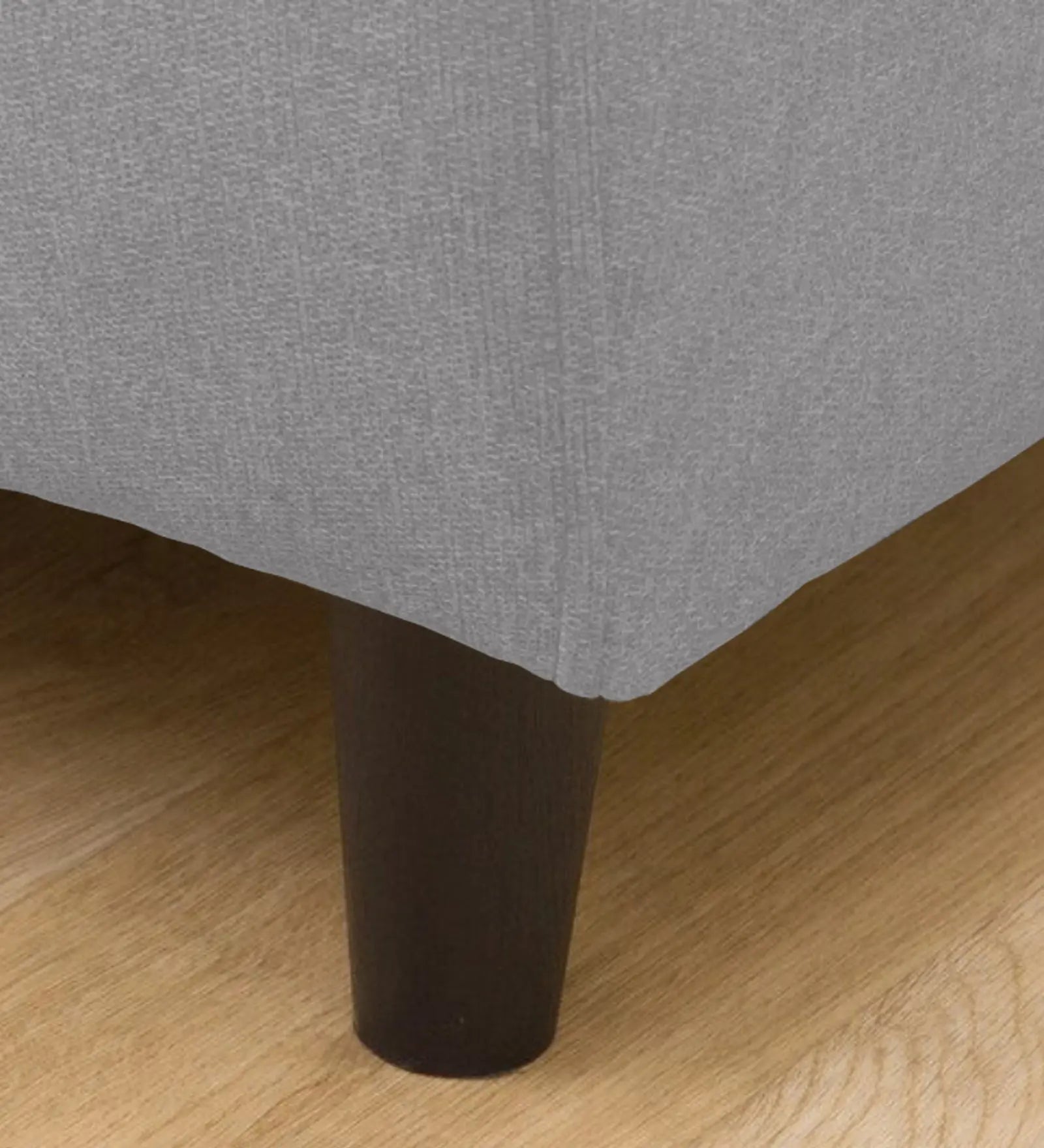 Zibby Fabric 1 Seater Sofa In Dim Grey Colour Febonic Living