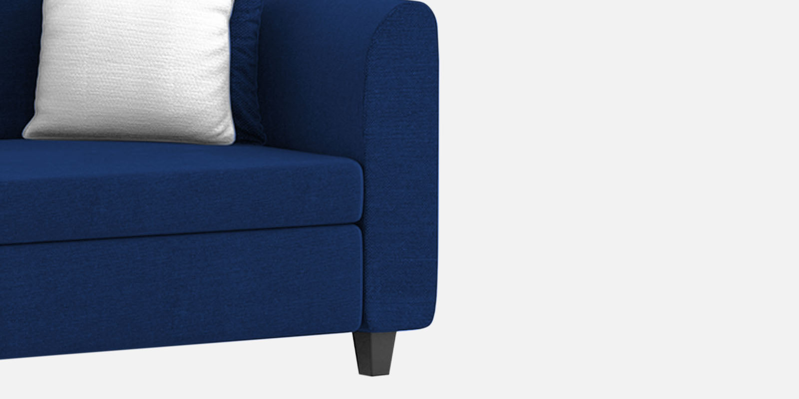 Denmark Fabric 2 Seater Sofa In Royal Blue Colour - Febonic Living
