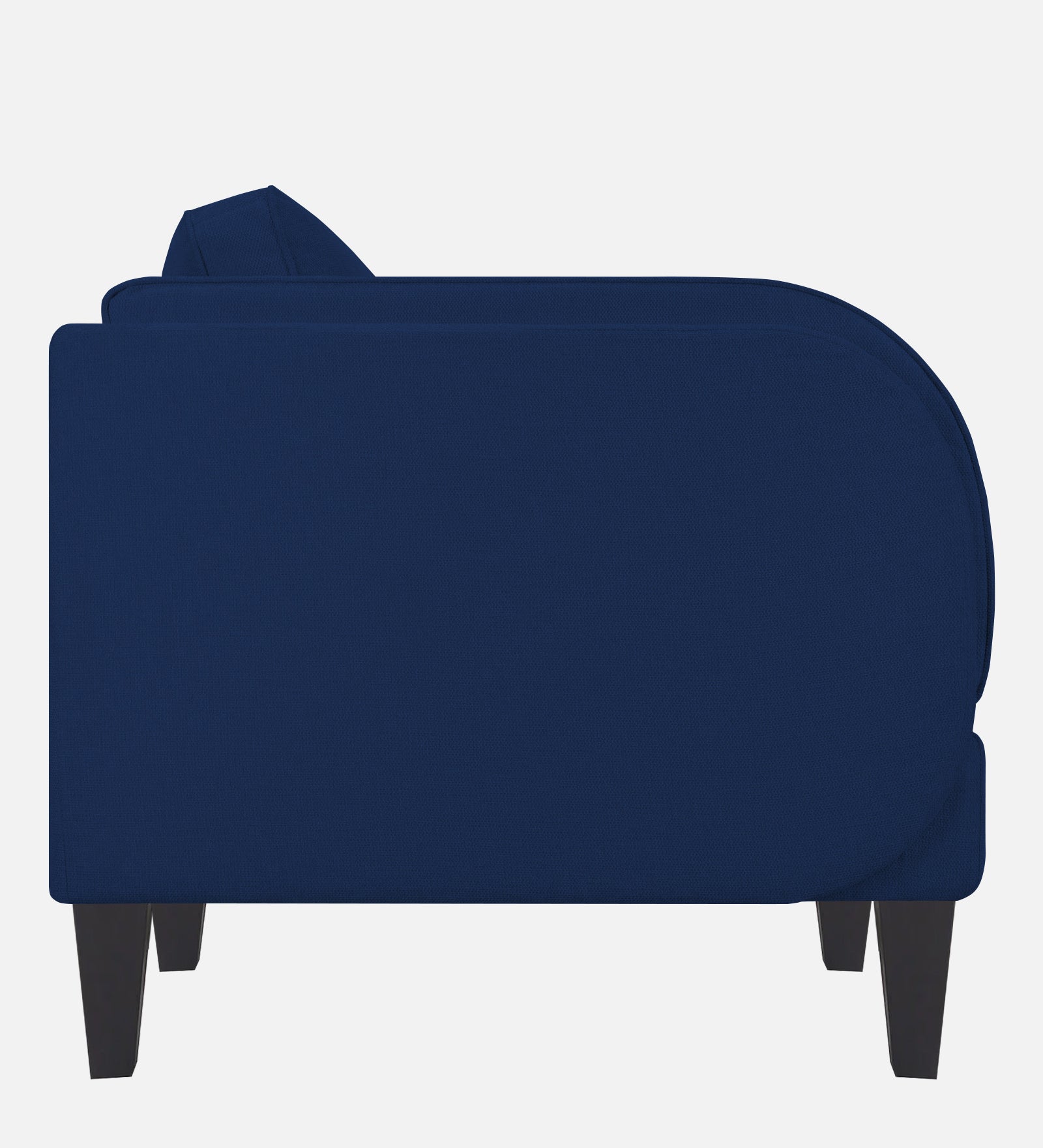Siddy Fabric 1 Seater Sofa In Royal Blue Colour - Febonic Living