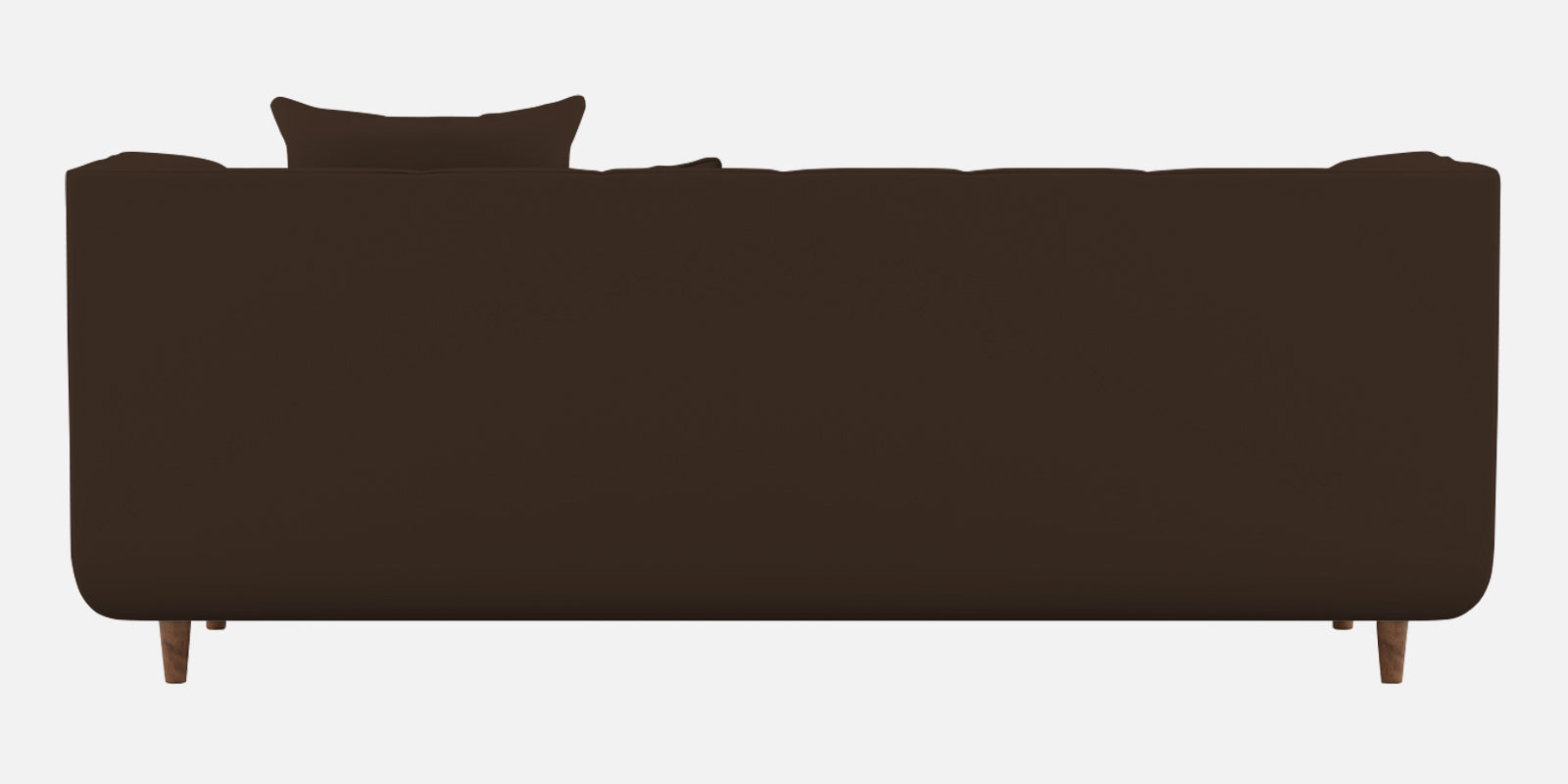 Sumo Velvet 3 Seater Sofa In Chocolate Brown Colour - Febonic Living