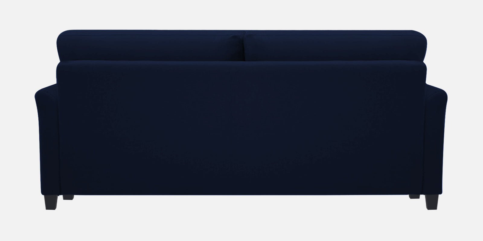 Daroo Velvet 3 Seater Sofa In Indigo Blue Colour - Febonic Living