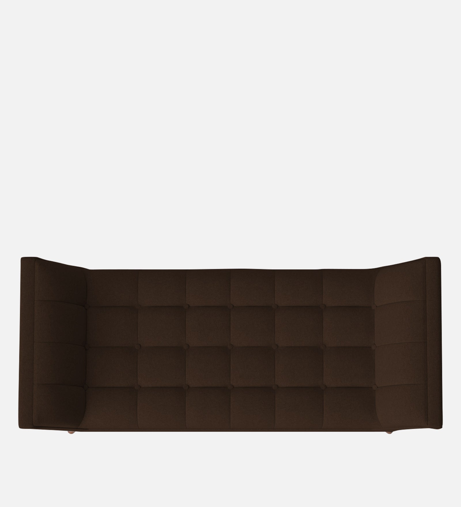 Cartes Velvet Bench In Cholocate Brown Colour - Febonic Living