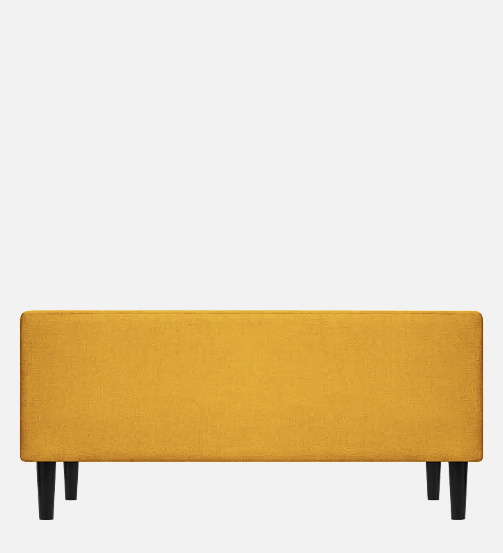Maya Fabric Bench In Bold Yellow Colour - Febonic Living